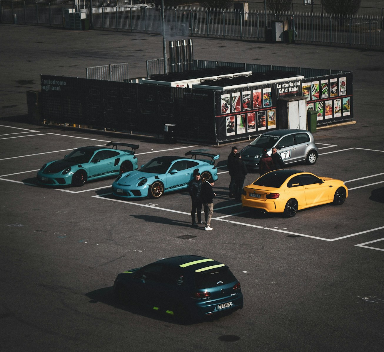 Séance d'exament avec un moniteur d'auto-école