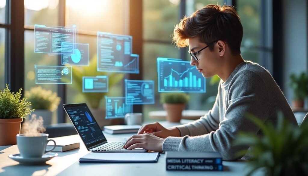 découvrez des astuces essentielles pour bien s'informer efficacement à l'ère de la surinformation et éviter la surcharge cognitive.