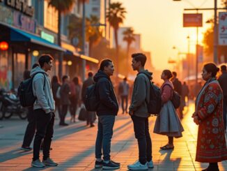 explorez les dialogues possibles entre cultures urbaines modernes et traditions ancestrales, un échange riche en diversité et en créativité.