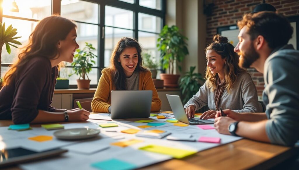 découvrez comment innover efficacement grâce à la puissance de la créativité collective et au travail d'équipe inspirant.