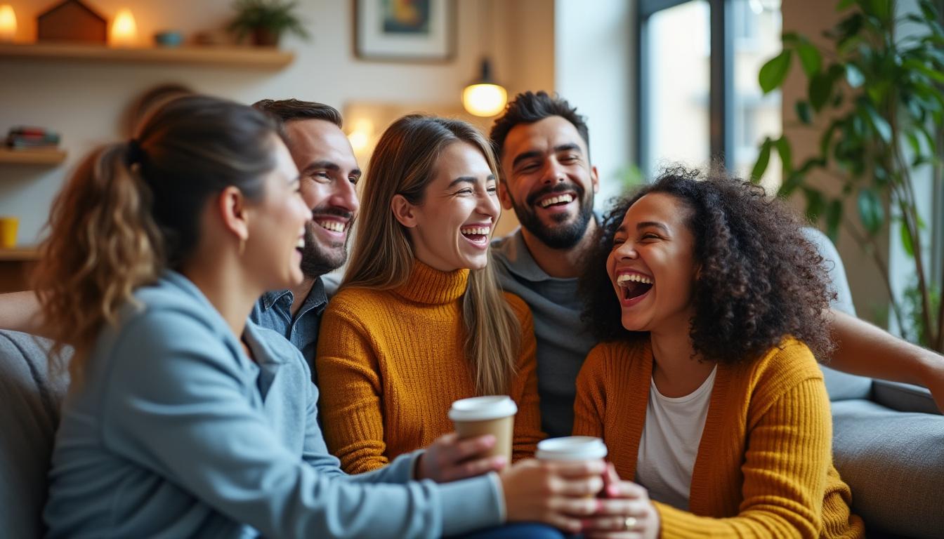 découvrez comment le rire agit comme une soupape essentielle pour gérer le stress et la pression dans notre monde moderne.