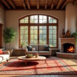 découvrez des intérieurs chaleureux qui s’inspirent de l’architecture traditionnelle pour créer des espaces accueillants et authentiques.