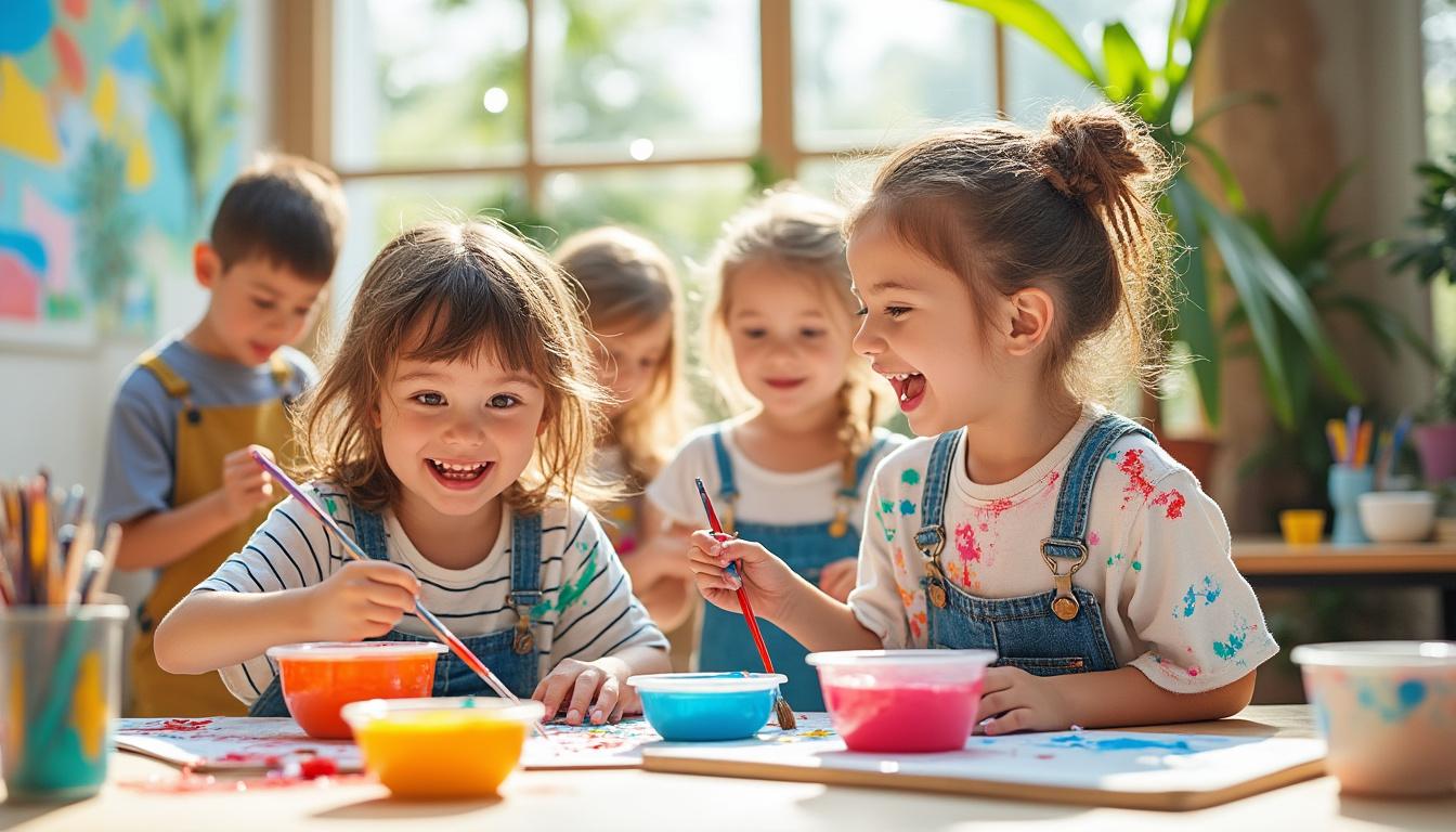 découvrez comment l'art peut éveiller et stimuler la créativité des enfants, en favorisant leur imagination et leur expression personnelle dès le plus jeune âge.
